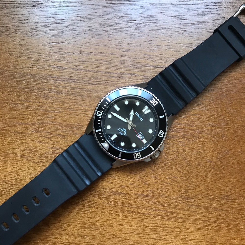 Black Casio Watch